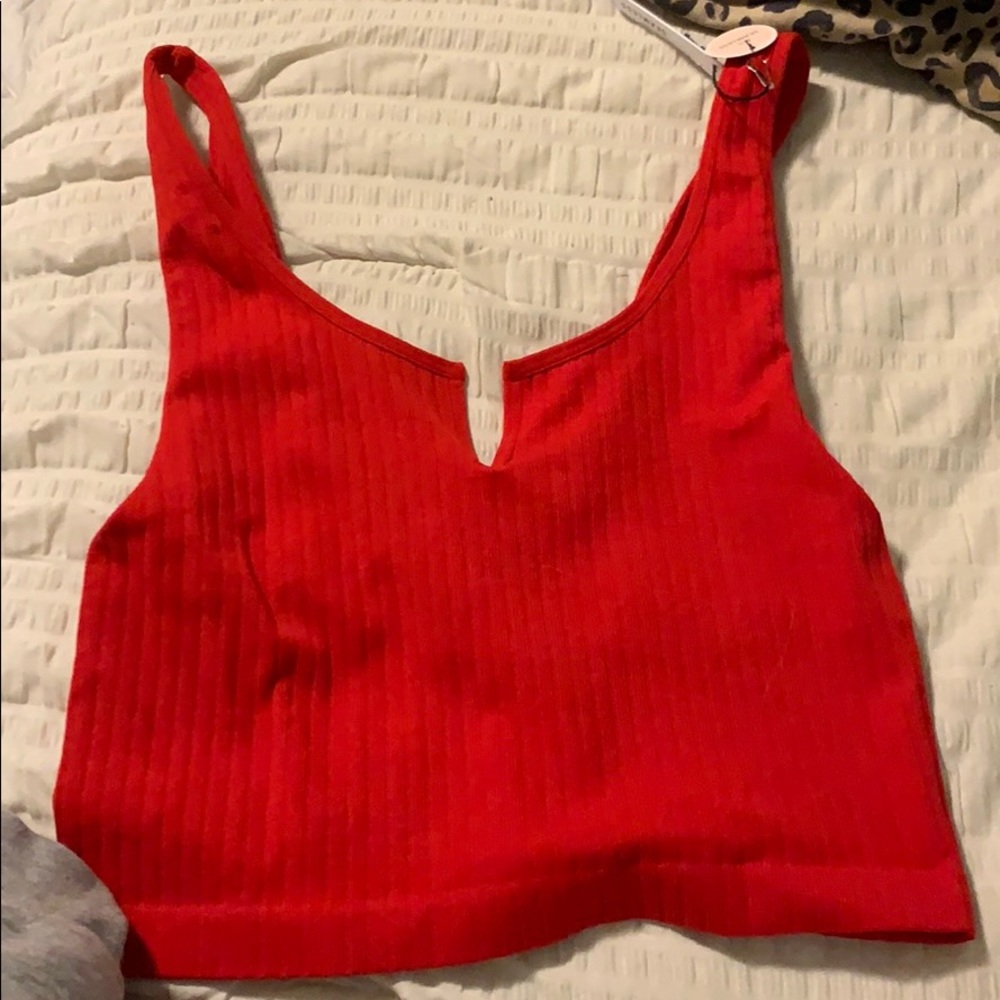 NWT forever 21 red tank top